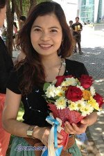 Saisunee, 143061, Bangkok, Thailand, Asian women, Age: 34, Reading, Bachelor, Staff, Badminton, Buddhism